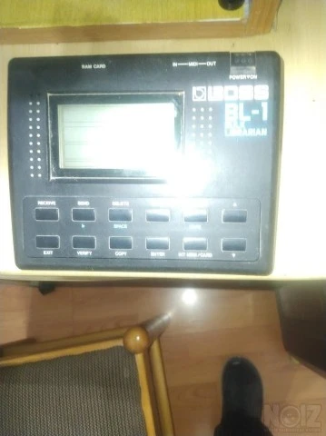 το midi Boss bl 1 librarian