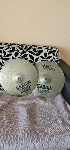 SABIAN HAND HAMMERED HH rock hats 14