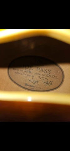 Ibanez Joe Pass Signature 80s JP-20