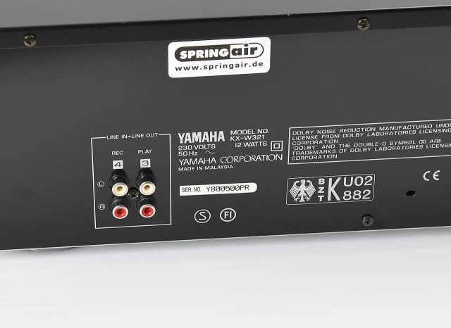 Κασετόφωνο Yamaha KX - W 321