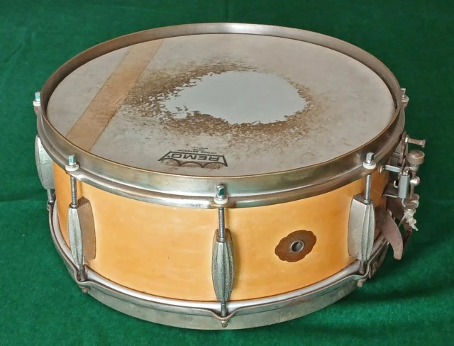 Vintage Slingerland snare drum from the 