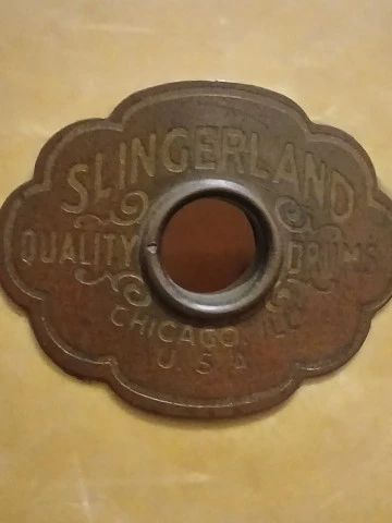 Vintage Slingerland snare drum from the 