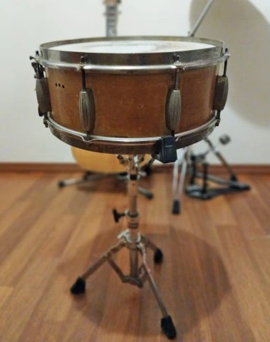 Vintage Slingerland snare drum from the 