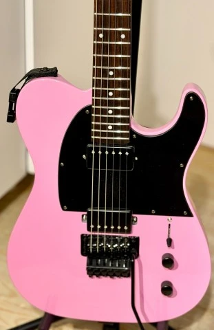 Custom Shred Machine (OQ Guitars) - Pink