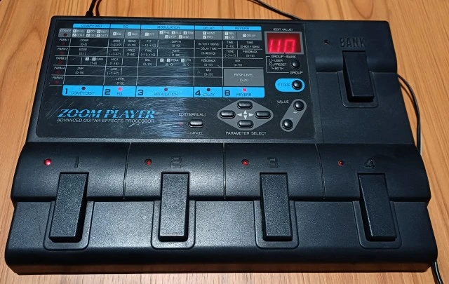 Zoom 2020 Player Advanced Guitar Effects