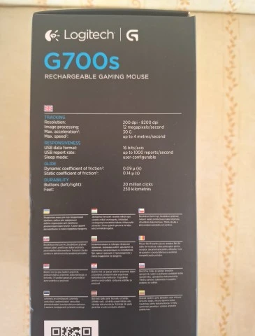 Logitech G700s Rechargeable Gaming Mouse