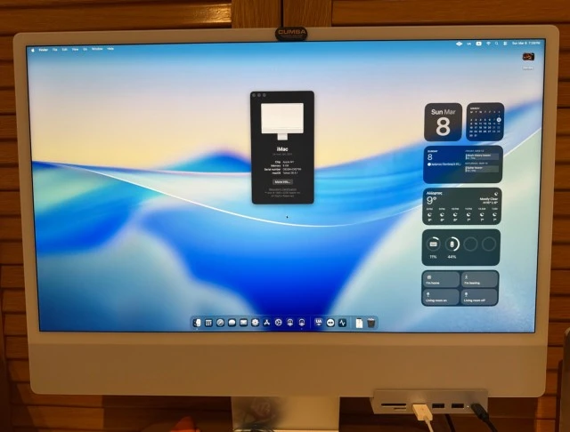 iMac 24-inch -M1 - 8GB RAM - 256 GB SSD