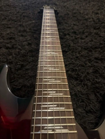 Schecter Omen Elite-7 Black Ch Burst