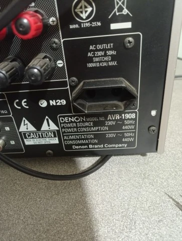 Denon AVR-1908 Ραδιοενισχυτης Dolby Digi