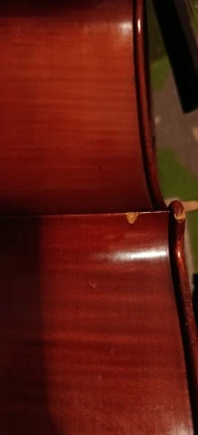 Cello Τσέλο 1/2 με θήκη, δοξάρι και χορδ