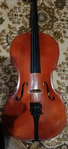 Cello Τσέλο 1/2 με θήκη, δοξάρι και χορδ