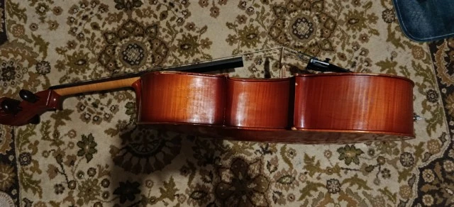 Cello Τσέλο 1/2 με θήκη, δοξάρι και χορδ