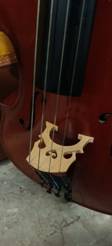 Cello Τσέλο 1/2 με θήκη, δοξάρι και χορδ