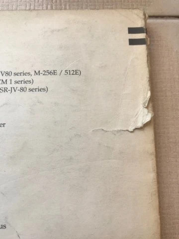 Roland JV-1080 Owner's Manual