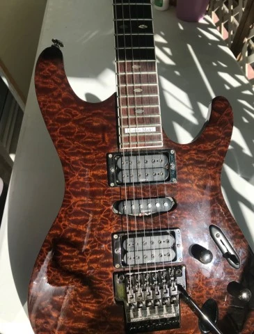 Ibanez S1540 FMT Turkuoise Japan-S540qm Japan 97'