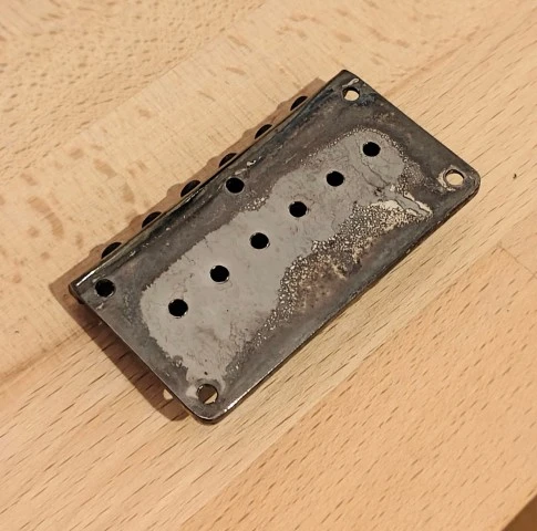 Stratocaster Hardtail Bridge + Standard Tuners Gunmetal