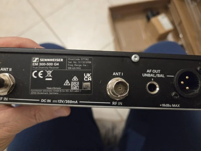 Sennheiser ew 500 G4-965 (Band Gw1: 558-