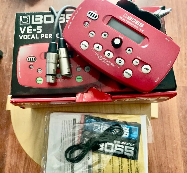 BOSS VE-5 Vocal Performer Effects