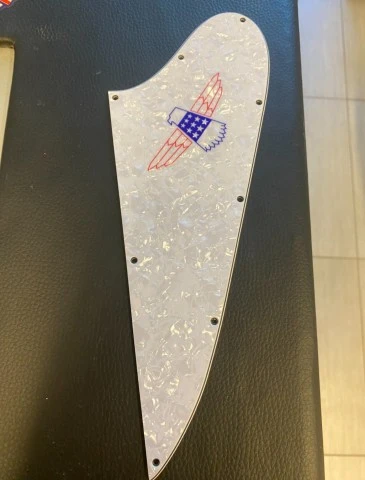 Bicentennial Thunderbird pickguard περλα