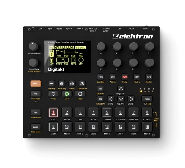 Elektron Digitakt Sampler & Drum Mac