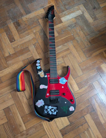 Ibanez Electric Guitar Used (missing 1st