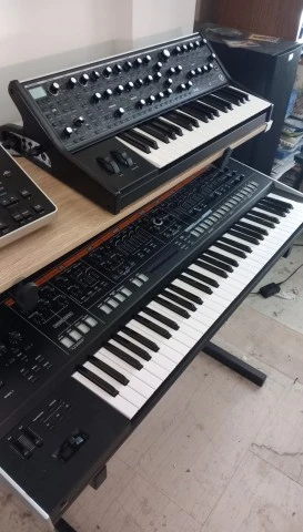 Roland Jupiter-X + Moog Subsequent (Μαζί)