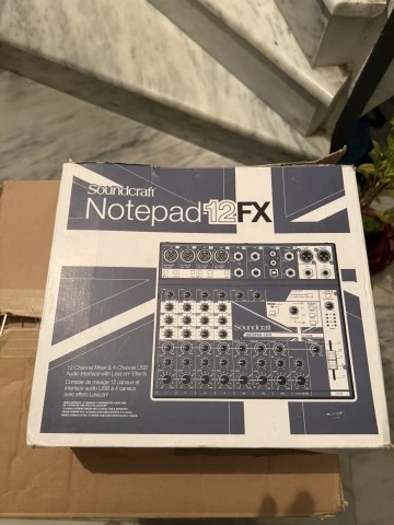 Soundcrcaft Notepad 12 FX