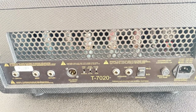 Friedman T 7020 (rock tones from BE 100)