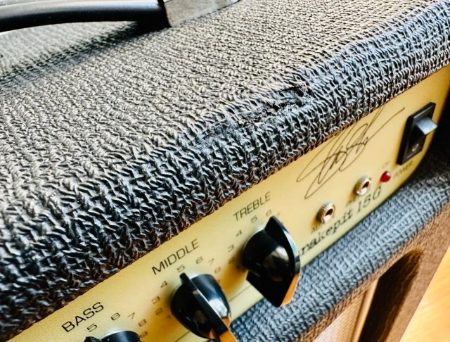 Epiphone Snakepit 15G "Slash Signature" με τροφοδοτικό.