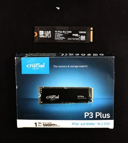 Crucial P3 Plus M.2 SSD - 1 TB