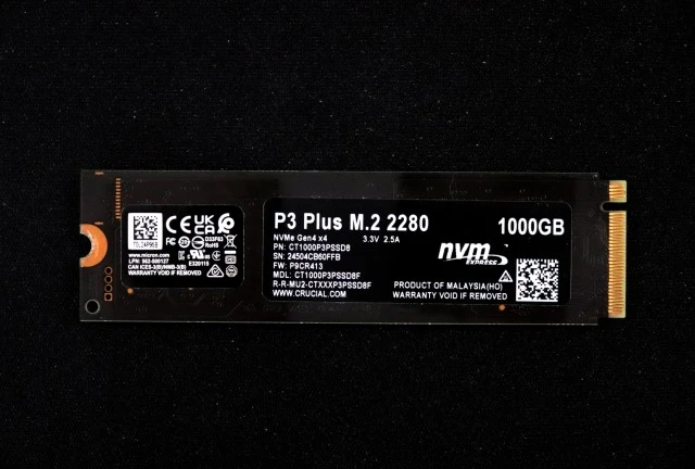Crucial P3 Plus M.2 SSD - 1 TB