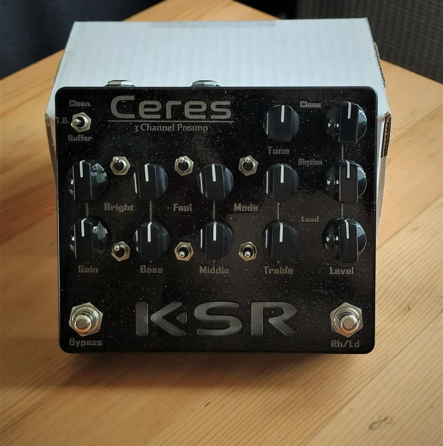 KSR CERES (3 channel) PreAmp pedal 