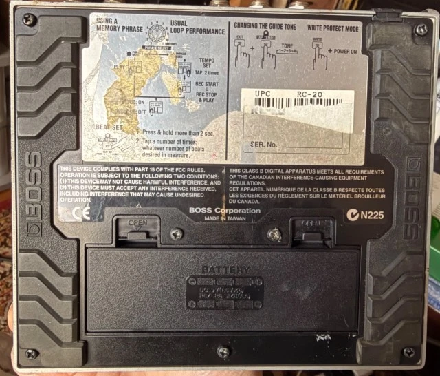 Boss RC-20 Loop Station