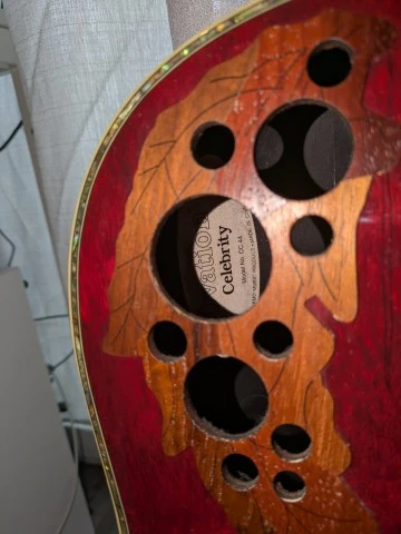 Ovation Celebrity CC44 μπορντό