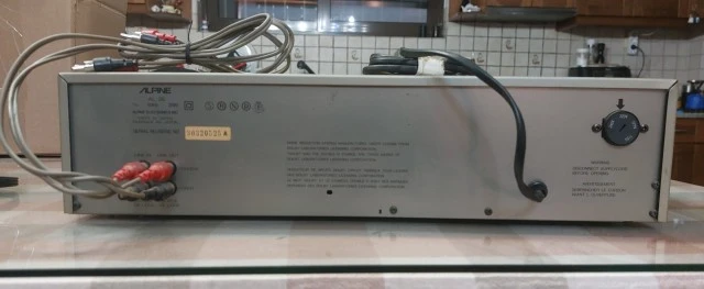 Alpine AL-35 cassette deck tape deck