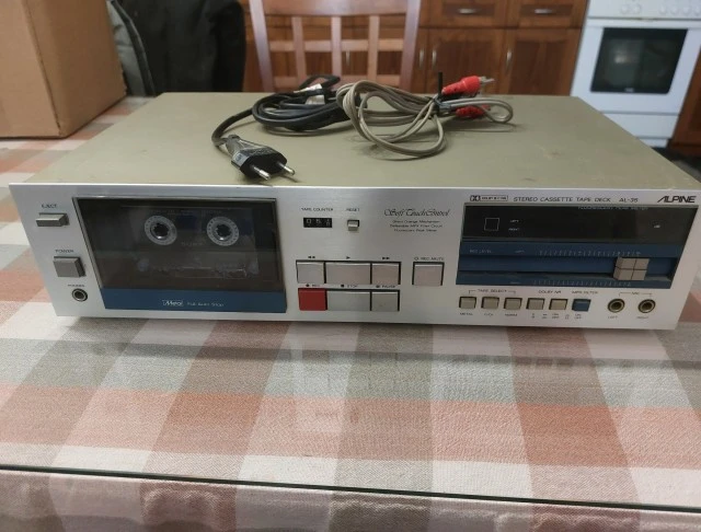 Alpine AL-35 cassette deck tape deck