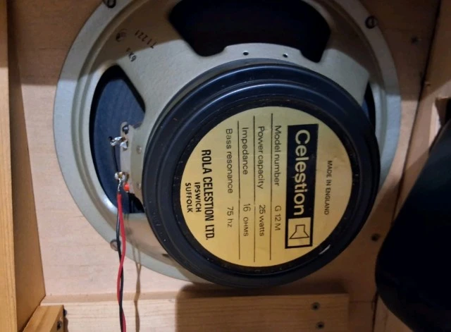 1970s Marshall 4x12 - Rola Celestion G12