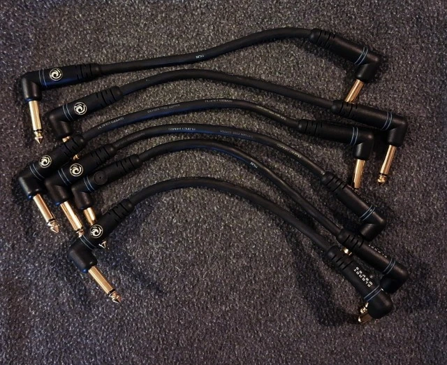 6 Χ D'Addario PW-PRA-205 Καλώδια για πετάλια