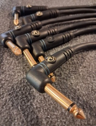 6 Χ D'Addario PW-PRA-205 Καλώδια για πετάλια