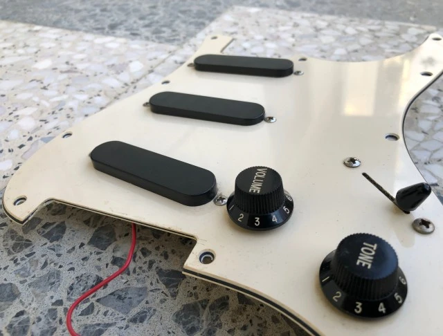 Squier Pickguard Loaded