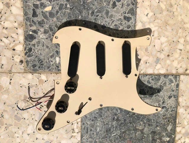 Squier Pickguard Loaded