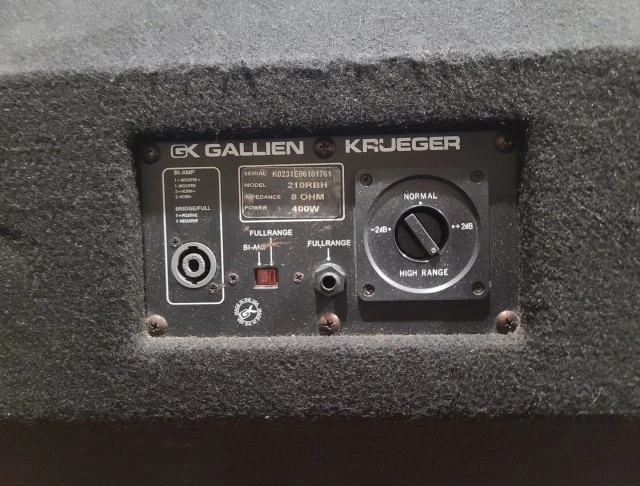 Gallien Krueger 210 RBH 2x10 bass cabine