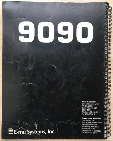 E-Mu Orbit Operation Manual