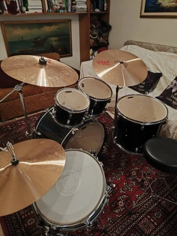 Drum Set Mapex Tornado + Paiste Ride/Cra