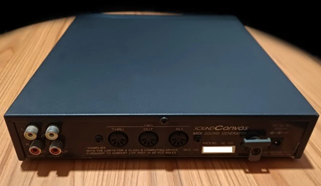 Roland Sound Canvas SC-55 - General MIDI