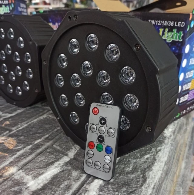 LED RGB DJ 18 Par Φώτα σκηνής Aσύρματο χ