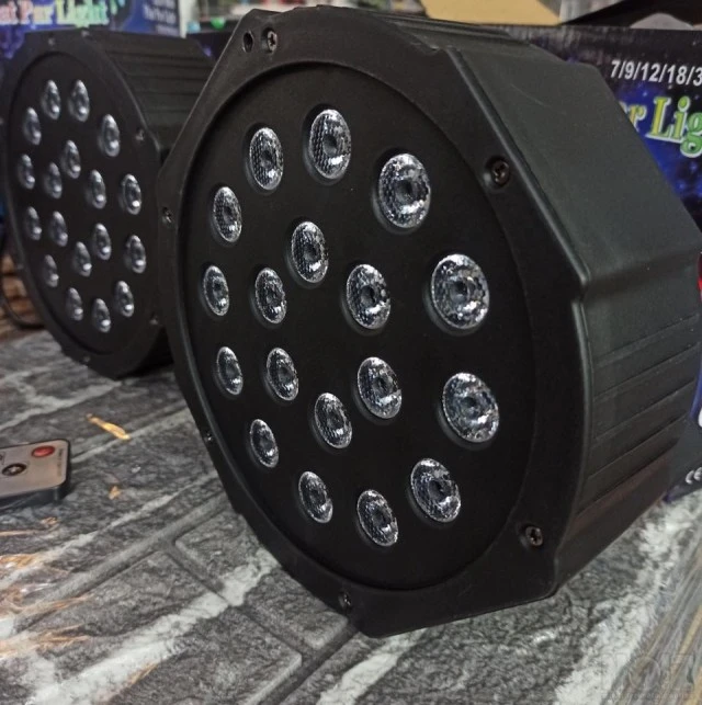 LED RGB DJ 18 Par Φώτα σκηνής Aσύρματο χ
