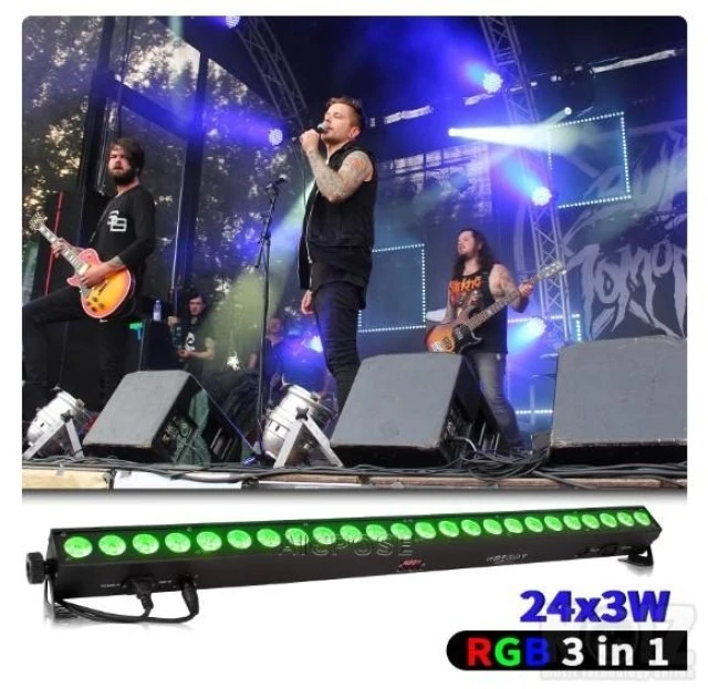 djBAR LIGHT BEAM LED Bar DMX RGB 3IN1 24