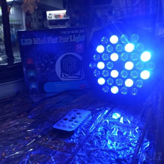 LED RGB DJ 36 Par Φώτα σκηνής Aσύρματο χ