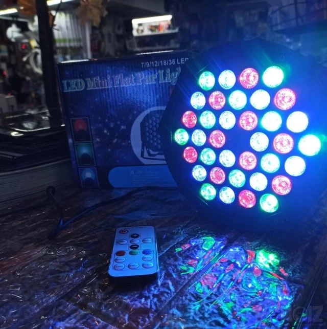 LED RGB DJ 36 Par Φώτα σκηνής Aσύρματο χ